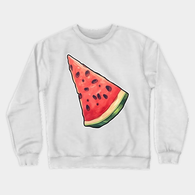 Watermelon Sugar Crewneck Sweatshirt by RainasArt